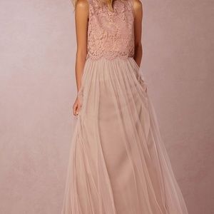 BHLDN Louise Tulle Skirt By Jenny Yoo - Size 10